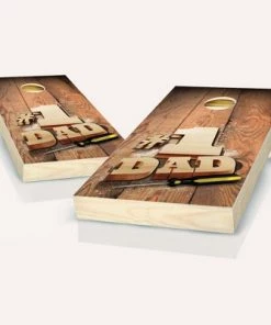 Skip's Garage #1 Dad Screwdriver Cornhole Board Set, Includes 2 Boards, 8 Bags + Optional Accessories -Lawn Games Sales unnamed file 1111