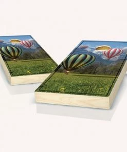 Skip's Garage Hot Air Balloon Cornhole Board Set, Includes 2 Boards, 8 Bags + Optional Accessories -Lawn Games Sales unnamed file 1426