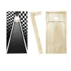 Skip's Garage Racing Cornhole Board Set, Includes 2 Boards, 8 Bags + Optional Accessories