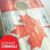 Skip's Garage Canadian Flag Rustic Cornhole Board Set, Includes 2 Boards, 8 Bags + Optional Accessories