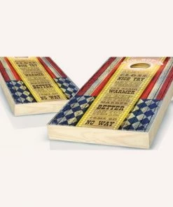 Skip's Garage Americana Cornhole Board Set, Includes 2 Boards, 8 Bags + Optional Accessories -Lawn Games Sales unnamed file 1533
