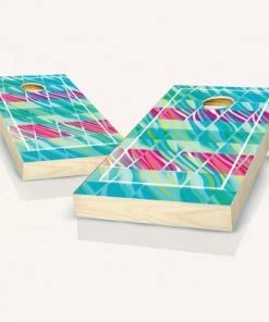 Skip's Garage Cool Wave Cornhole Board Set, Includes 2 Boards, 8 Bags + Optional Accessories -Lawn Games Sales unnamed file 1553