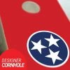 Skip's Garage Tennessee Flag Cornhole Board Set, Includes 2 Boards, 8 Bags + Optional Accessories