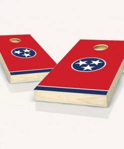 Skip's Garage Tennessee Flag Cornhole Board Set, Includes 2 Boards, 8 Bags + Optional Accessories -Lawn Games Sales unnamed file 1634