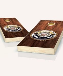 Skip's Garage Coast Guard Medal Cornhole Board Set, Includes 2 Boards, 8 Bags + Optional Accessories -Lawn Games Sales unnamed file 1654