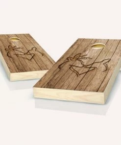 Skip's Garage Deer Heart Cornhole Board Set, Includes 2 Boards, 8 Bags + Optional Accessories -Lawn Games Sales unnamed file 1663