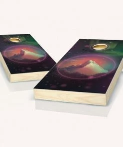 Skip's Garage Peace Rock Cornhole Board Set, Includes 2 Boards, 8 Bags + Optional Accessories -Lawn Games Sales unnamed file 1744