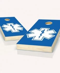 Skip's Garage EMS Cornhole Board Set, Includes 2 Boards, 8 Bags + Optional Accessories -Lawn Games Sales unnamed file 1769
