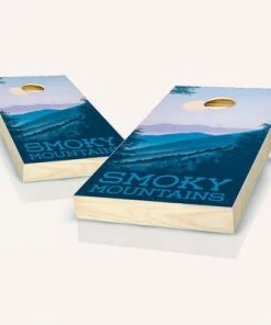 Skip's Garage Smoky Mountains Cornhole Board Set, Includes 2 Boards, 8 Bags + Optional Accessories -Lawn Games Sales unnamed file 1826