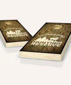 Skip's Garage Hunting Reserve Cornhole Board Set, Includes 2 Boards, 8 Bags + Optional Accessories -Lawn Games Sales unnamed file 1879