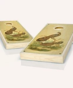 Skip's Garage Pleasant Pheasant Cornhole Board Set, Includes 2 Boards, 8 Bags + Optional Accessories -Lawn Games Sales unnamed file 1906