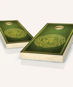 Skip's Garage Celtic Knot Cornhole Board Set, Includes 2 Boards, 8 Bags + Optional Accessories -Lawn Games Sales unnamed file 1983