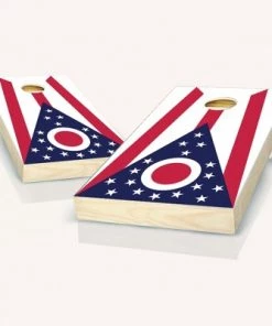 Skip's Garage Ohio Flag Cornhole Board Set, Includes 2 Boards, 8 Bags + Optional Accessories -Lawn Games Sales unnamed file 2003