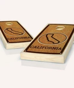 Skip's Garage California State Cornhole Board Set, Includes 2 Boards, 8 Bags + Optional Accessories -Lawn Games Sales unnamed file 2060