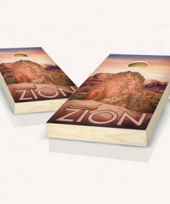 Skip's Garage Zion Cornhole Board Set, Includes 2 Boards, 8 Bags + Optional Accessories -Lawn Games Sales unnamed file 2127