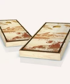 Skip's Garage Moose Lake Cornhole Board Set, Includes 2 Boards, 8 Bags + Optional Accessories -Lawn Games Sales unnamed file 2146