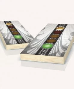 Skip's Garage Racing Enthusiast Cornhole Board Set, Includes 2 Boards, 8 Bags + Optional Accessories -Lawn Games Sales unnamed file 2257