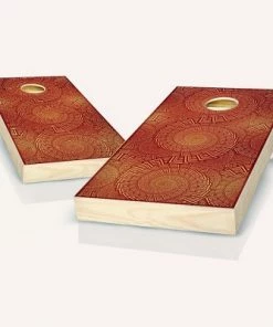 Skip's Garage Fire Dance Cornhole Board Set, Includes 2 Boards, 8 Bags + Optional Accessories -Lawn Games Sales unnamed file 2356