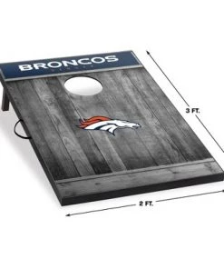 NFL Denver Broncos 2'x3' Cornhole Board - Gray