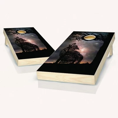 Skip's Garage Wolf Woods Cornhole Board Set, Includes 2 Boards, 8 Bags + Optional Accessories 9 Skip's Garage Wolf Woods Cornhole Board Set, Includes 2 Boards, 8 Bags + Optional Accessories - Image 7