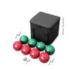 Toy Time Outdoor Bocce Ball Set with Carrying Bag - Red/Green