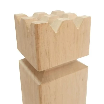 Yard Games YardGames Outdoor Backyard Regulation Size Kubb Hardwood Kids Tossing Game Set Bundle w/ Hardwood Outdoor Scatter Toss Target Lawn Game Skittles Set 5 Yard Games YardGames Outdoor Backyard Regulation Size Kubb Hardwood Kids Tossing Game Set Bundle w/ Hardwood Outdoor Scatter Toss Target Lawn Game Skittles Set - Image 3