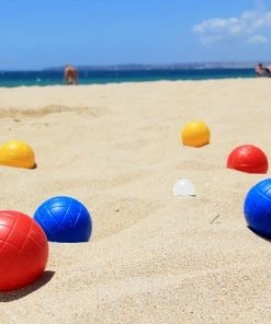 Toy Time Beginner Bocce Ball Set With Carrying Case, 8 Balls, and Pallino -Lawn Games Sales unnamed file 2693