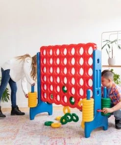 ECR4Kids Jumbo Four-To-Score Giant Game-Indoor/Outdoor 4-In-A-Row Connect -Lawn Games Sales unnamed file 2786