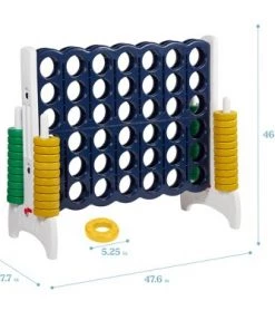 ECR4Kids Jumbo Four-To-Score Giant Game-Indoor/Outdoor 4-In-A-Row Connect -Lawn Games Sales unnamed file 2794