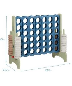ECR4Kids Jumbo Four-To-Score Giant Game-Indoor/Outdoor 4-In-A-Row Connect -Lawn Games Sales unnamed file 2796