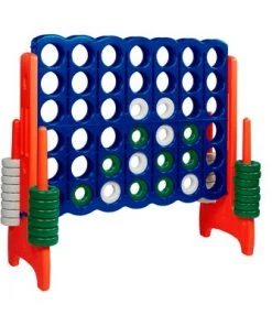 ECR4Kids Jumbo Four-To-Score Giant Game-Indoor/Outdoor 4-In-A-Row Connect -Lawn Games Sales unnamed file 2798