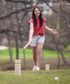 Yard Games YardGames Kubb Premium Size Outdoor Tossing Game with Carrying Case, Instructions, and Boundary Markers -Lawn Games Sales unnamed file 2852