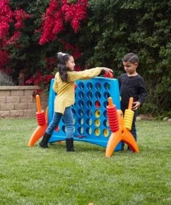 ECR4Kids Junior 4-To-Score Game-Indoor/Outdoor 4-In-A-Row for Kids & Adults -Lawn Games Sales unnamed file 2886