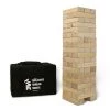 Yard Games YardGames Giant Indoor and Outdoor Tumbling Timbers Wood Stacking Game with 56 Natural Pine Blocks, For Children 8 Years and Up (2 Pack)