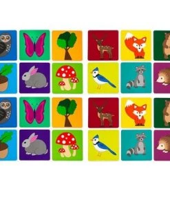 HearthSong Jumbo Nature-Themed Memory Game for Kids