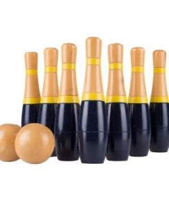 Toy Time Lawn Bowling Game/Skittle Ball For All Ages