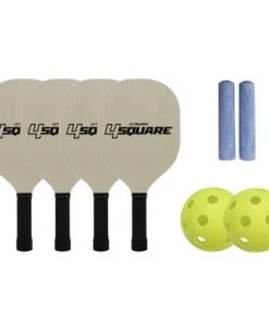 Triumph Sports 4 Square Pickleball Lawn Sports Set