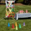 Blue Panda 33 Pieces Toss Game for Kids Fiesta Birthday Party with Cones and Bean Bags -Lawn Games Sales unnamed file 312