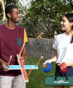 Elite Sportz Ring Toss Games For Kids, Indoor and Outdoor Play - Red, White and Blue -Lawn Games Sales unnamed file 3155