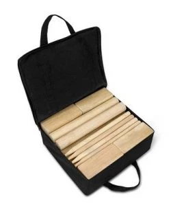Yard Games YardGames Regulation Size Kubb Backyard Outdoor Hardwood Block Adults Kids Tossing Throwing Game Set with Nylon Carrying Storage Bag