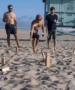 Yard Games YardGames Regulation Size Kubb Backyard Outdoor Hardwood Block Adults Kids Tossing Throwing Game Set with Nylon Carrying Storage Bag -Lawn Games Sales unnamed file 3195