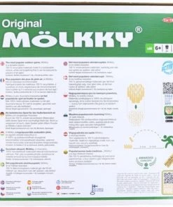 Tactic USA Molkky Outdoor Wooden Pin & Skittles Game | For 2+ Players