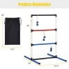 Costway Ladder Ball Toss Game Set Indoor Outdoor W/6 Bolas Score Tracker Carrying Bag -Lawn Games Sales unnamed file 3291