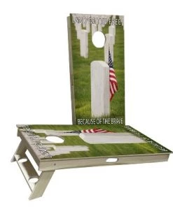 Skip's Garage Land of the Free Home of the Brave Cornhole Boards 12 Skip's Garage Land of the Free Home of the Brave Cornhole Boards -Lawn Games Sales unnamed file 3346