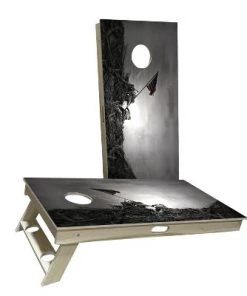 Skip's Garage Soldiers Planting The Flag Cornhole Boards 13 Skip's Garage Soldiers Planting The Flag Cornhole Boards -Lawn Games Sales unnamed file 3417