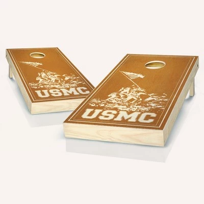 Skip's Garage Marines USMC Maple Cornhole Board Set, Includes 2 Boards, 8 Bags + Optional Accessories 10 Skip's Garage Marines USMC Maple Cornhole Board Set, Includes 2 Boards, 8 Bags + Optional Accessories - Image 8