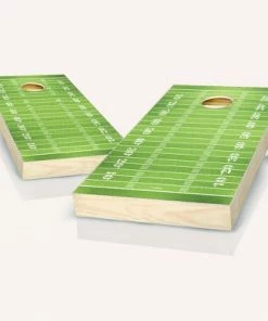 Skip's Garage Football Field Cornhole Board Set, Includes 2 Boards, 8 Bags + Optional Accessories -Lawn Games Sales unnamed file 3734
