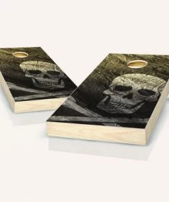 Skip's Garage Pirate Cornhole Board Set, Includes 2 Boards, 8 Bags + Optional Accessories -Lawn Games Sales unnamed file 3770