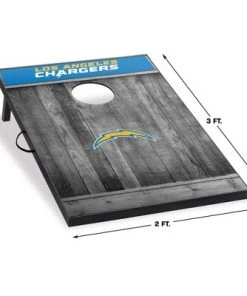 NFL Los Angeles Chargers 2'x3' Cornhole Board - Gray