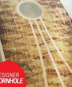 Skip's Garage Defacto Cornhole Board Set, Includes 2 Boards, 8 Bags + Optional Accessories